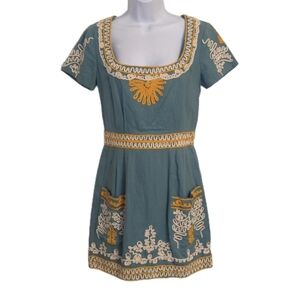 French Connection Mexican style dress. Heritage, festival, parties, vacation